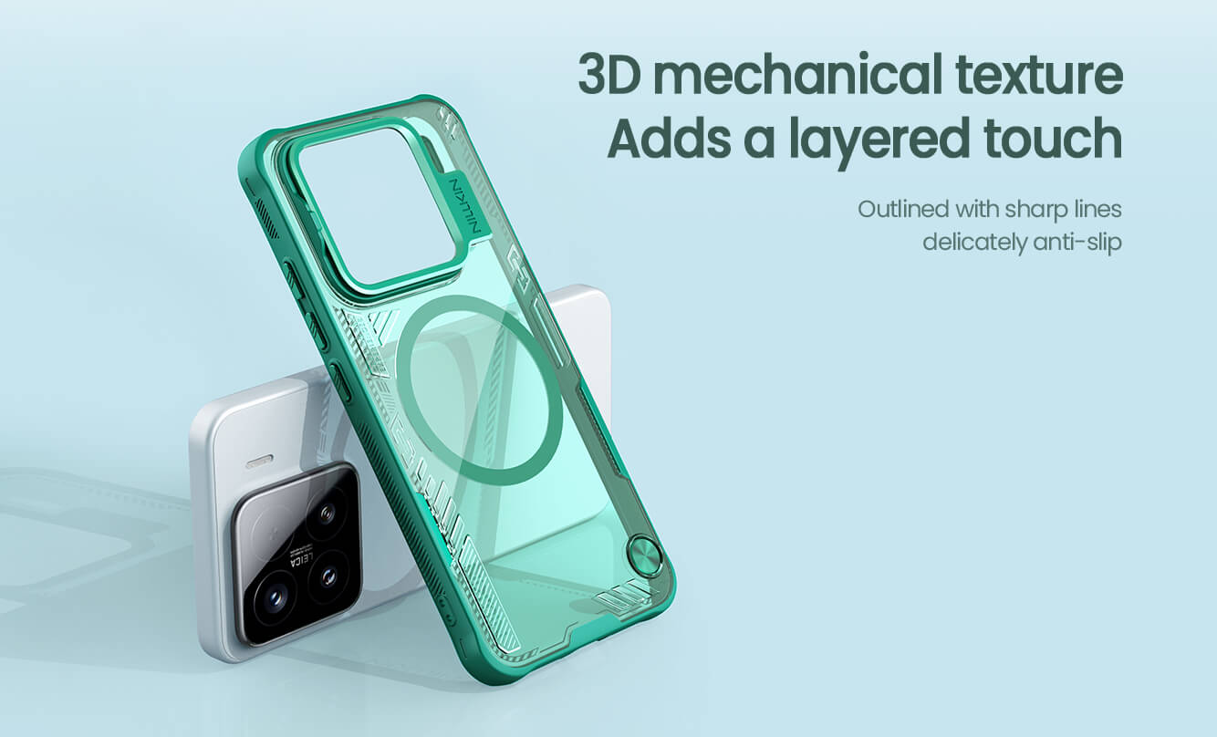 Чехол-крышка NILLKIN для Xiaomi 15 (серия Iceblade Prop Frame version Magnetic)